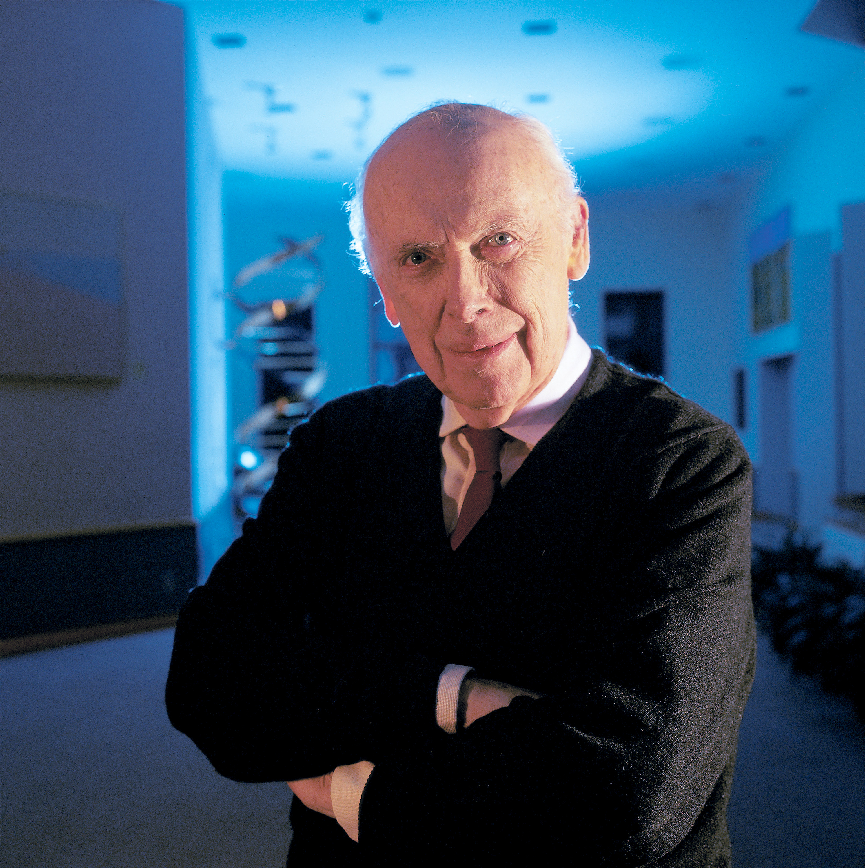 Nobel laureate Dr. James D. Watson, Chancellor, Cold Spring Harbor Laboratory.