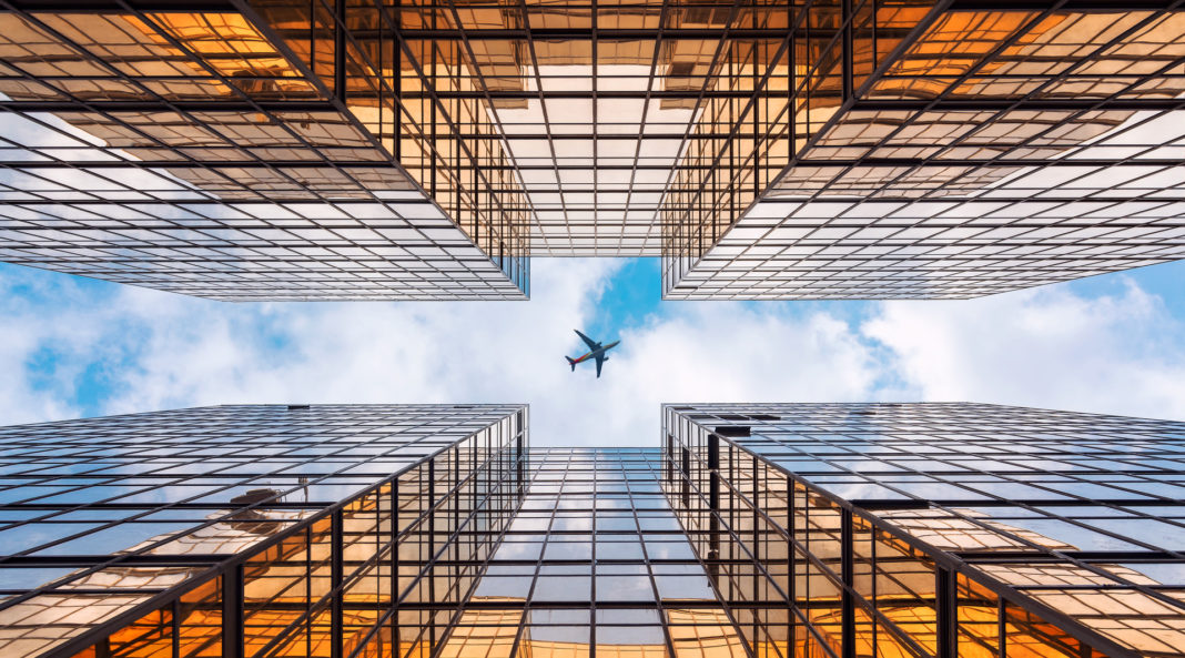 city-plane-dealshot
